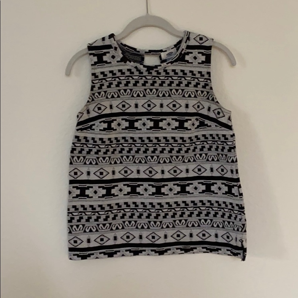 Pattered tank top